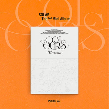 SOLAR THE 2ND MINI ALBUM - COLOURS (PALLETTE VER.)