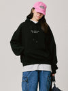 BT21 - Basic Group Flow Hooded Sweatshirt 2024 F/W Black