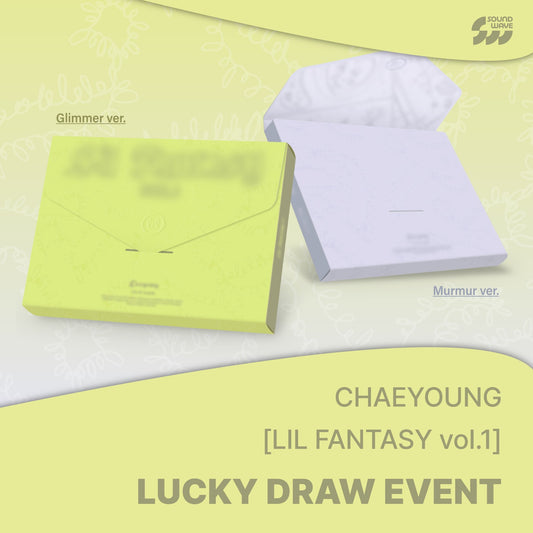 TWICE CHAEYOUNG The 1st Album - Lil Fantasy vol.1 (Soundwave Lucky Draw Event)