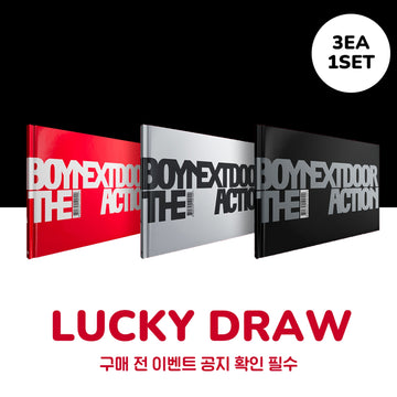 BOYNEXTDOOR 5th Ep Album - The Action (Withmuu 2nd Lucky Draw Event)