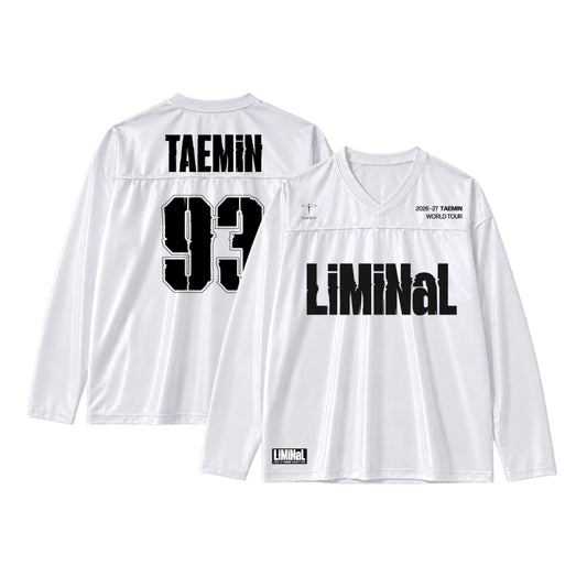 TAEMIN - 15 Jersey T-shirt / 2026-27 TAEMIN World Tour [Liminal] In Seoul Official MD