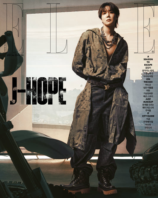 BTS j-hope - elle magazine 2025 december issue special edition cover a