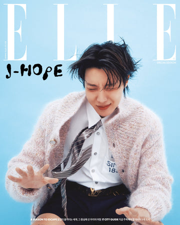 BTS j-hope - elle magazine 2025 december issue special edition cover b