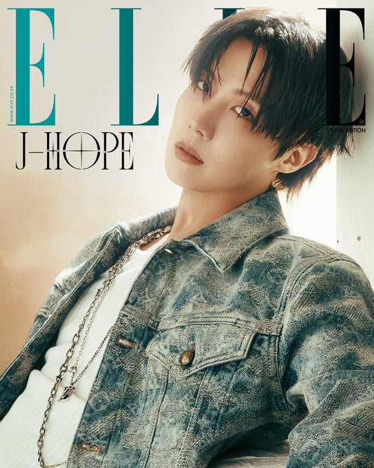 BTS j-hope - elle magazine 2025 december issue special edition cover d