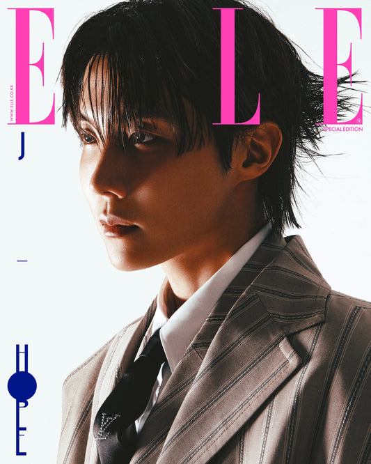 BTS j-hope - elle magazine 2025 december issue special edition cover e