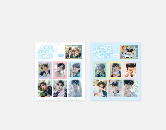 NCT WISH - One Summer Wish the 1st Photo Exhibition Official MD Stamp Sticker