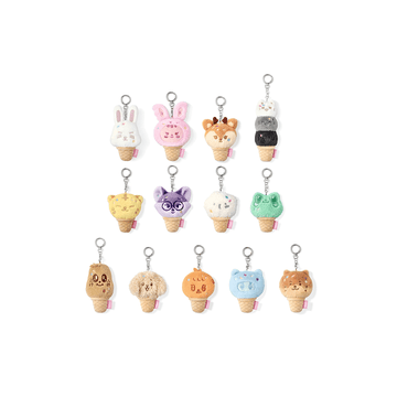 Seventeen - Ice Cream with Miniteen MD Face Keyring