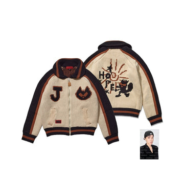 BTS J-Hope - Hope on the Stage Official MD Knit Cardigan (Beige