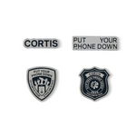 CORTIS PUT YOUR PHONE DOWN Pypd Badge Set