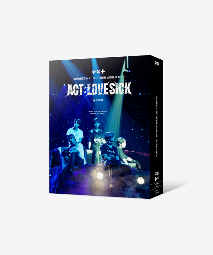 TXT - ACT : LOVE SICK IN JAPAN - DVD & Blu-Ray – Kpop Omo