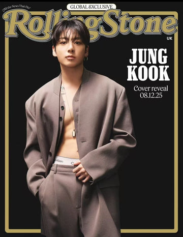 BTS jungkook on Cover of rollingstone uk magazine (february issue)