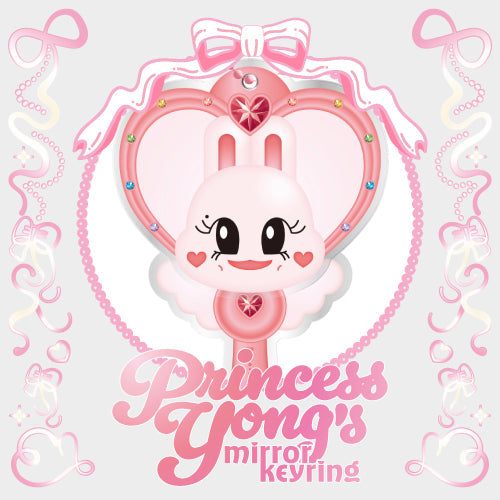 MAMAMOO SOLAR - 2025 Solar's Birthday Official MD Princess Yong's Mirror Keyring