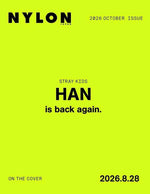 Stray Kids Han - Nylon Japan Magazine 2026 October Issue Cover