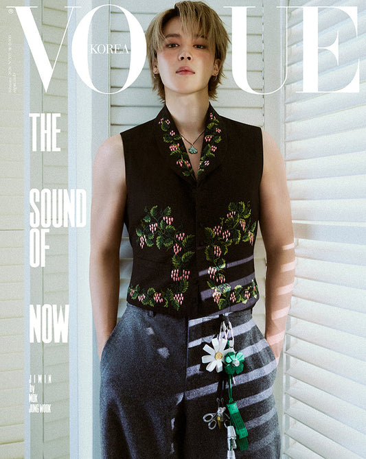 BTS jimin on Cover of Vogue Magazine (February 2026 Issue)