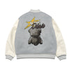 SEVENTEEN HOSHI x acme de la vie ADLV Collection - Pixel Bear Artwork Varsity Jacket