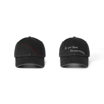 CORTIS PUT YOUR PHONE DOWN MD Tour Ball Cap (black)
