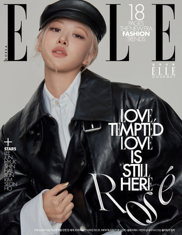 Blackpink rose - elle magazine 2026 february issue cover a