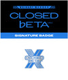 XDINARY HEROES - CONCEPT <Closed ♭eta: v6.0> OFFICIAL MD SIGNATURE BADGE