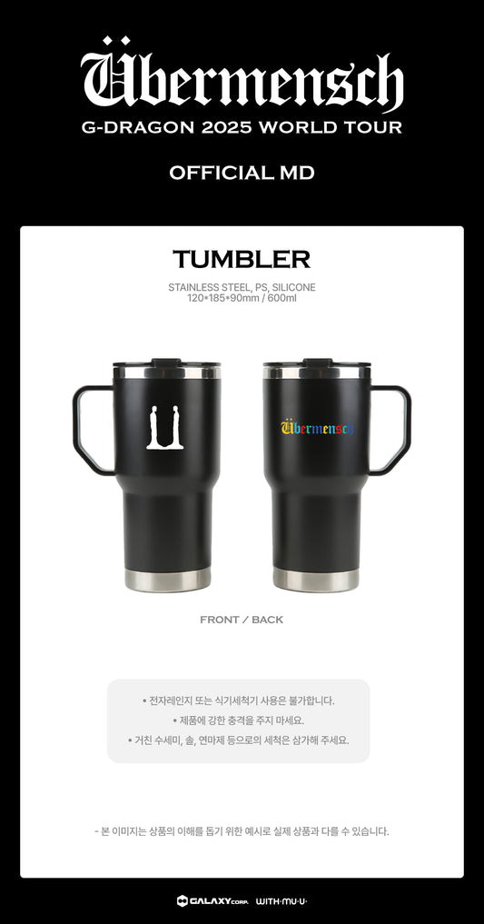 G-Dragon - 2025 World Tour in Korea Official MD Tumbler