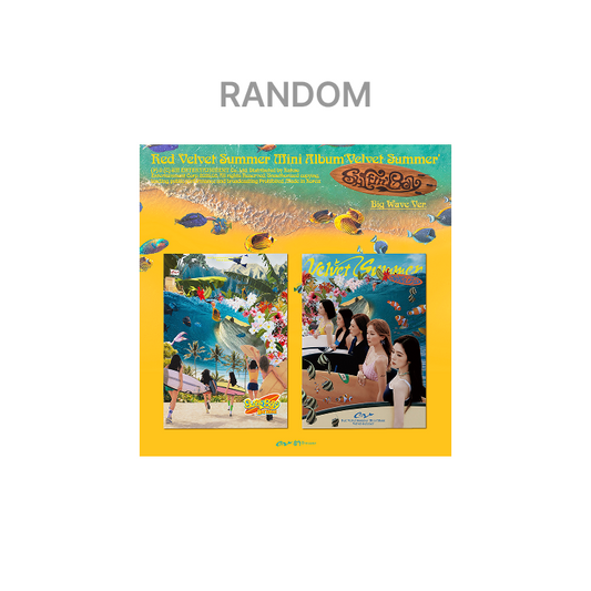 Red Velvet - Summer Mini Album:  Summer Velvet (big Wave Ver random)