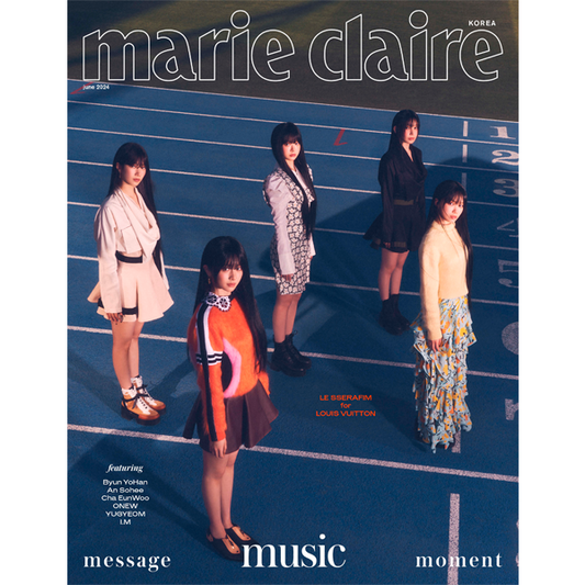 LE SSERAFIM Cover Marie Claire (June 2024 Issue)