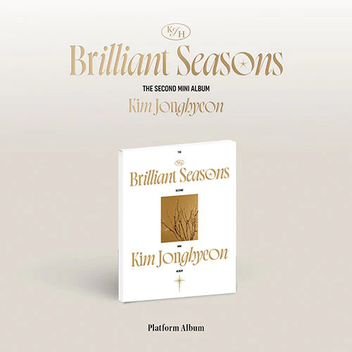Kim Jonghyeon 2nd Mini Album - Brilliant Seasons
