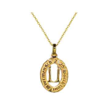 G-Dragon 2025 World Tour in Seoul Encore MD - ÜBERMENSCH Necklace (Plain Version)