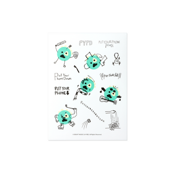 CORTIS PUT YOUR PHONE DOWN MD Cortis Ball Sticker Set