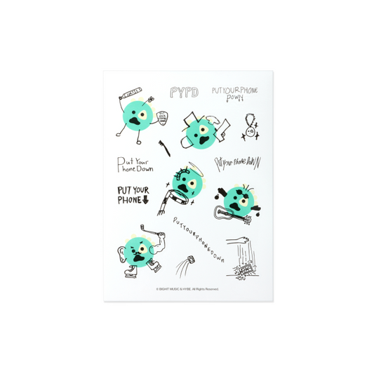 CORTIS PUT YOUR PHONE DOWN MD Cortis Ball Sticker Set