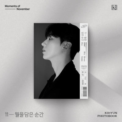 MONSTA X KIHYUN PHOTO BOOK  - MOMENTS OF NOVEMBER