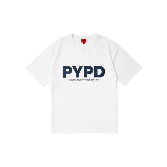 CORTIS PUT YOUR PHONE DOWN Pypd T-shirt (white)