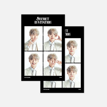 NCT 127 - 8ECRET Invitation 8th Anniversary Fanmeeting Official MD 4 Cut Photo Set