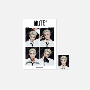 NCT Jaehyun - Mute Fan-Con Official MD 4 Cut Photo Set