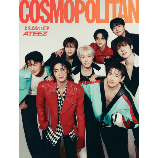 ATEEZ on COSMOPOLITAN MAGAZINE JULY 2024 ISSUE