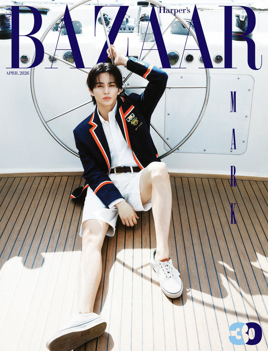 NCT mark - bazzar magazine april 2026 issue cover c