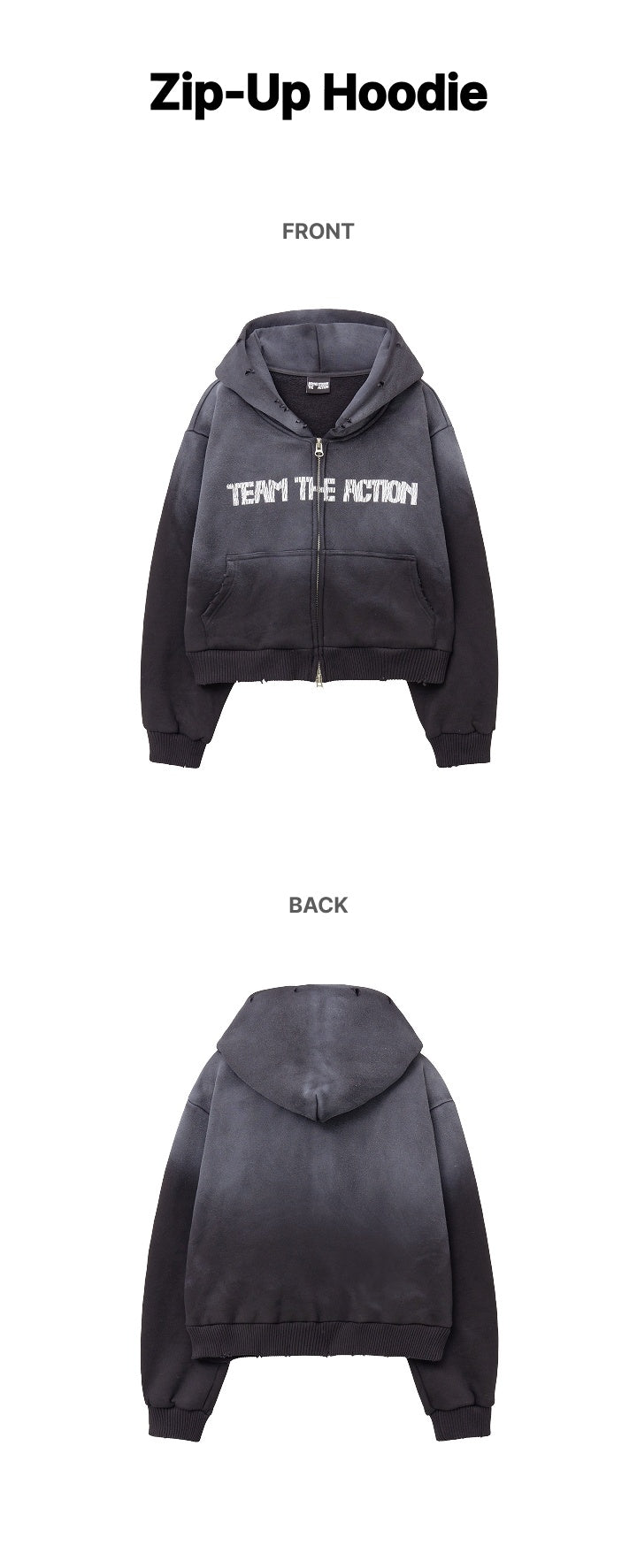 アイドル BOYNEXTDOOR The Action Zip-Up Hoodie BOYNEXTDOOR - The Action Official MD Zip-up Hoodie – Kpop Omo
