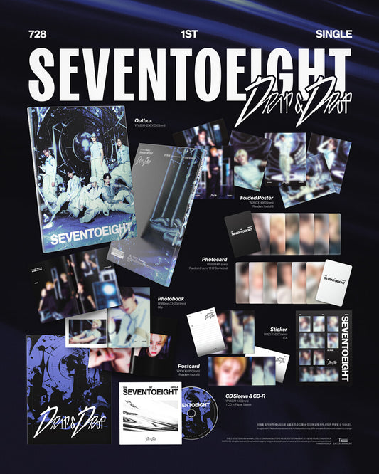 SEVENTOEIGHT 1st Single Album - Seventoeight