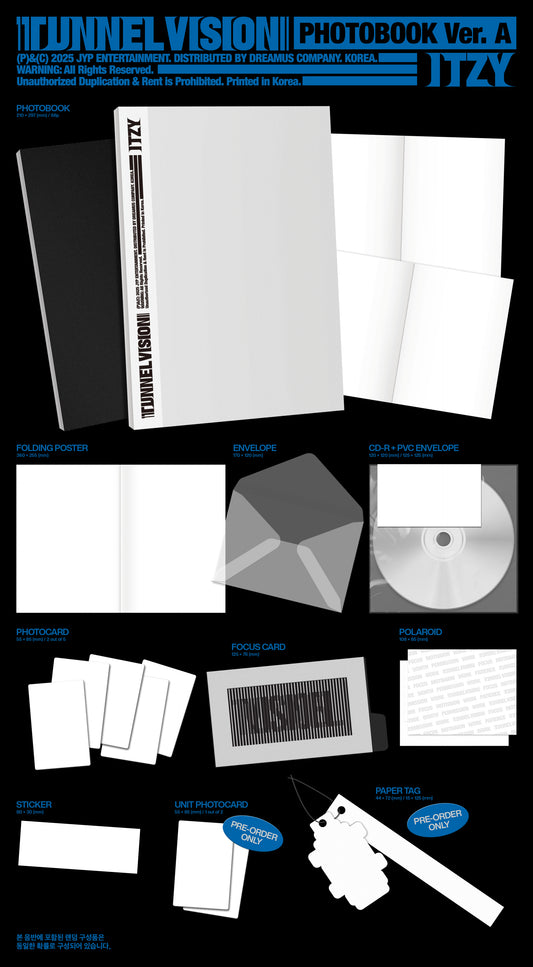 ITZY Mini Album - Tunnel Vision