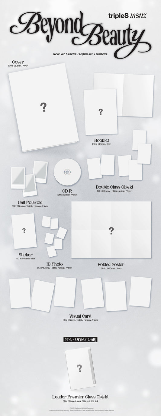 TRIPLES MSNZ - Beyond Beauty Mini Album