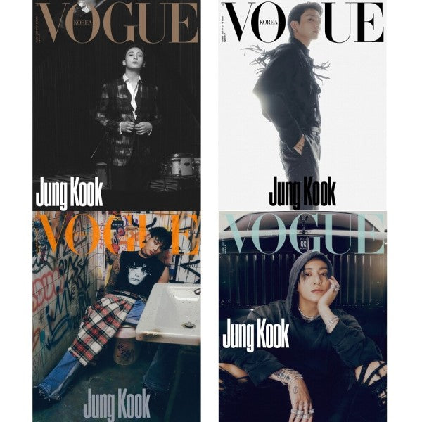 VOGUE Korea Magazine October 2023 Issue BTS JUNGKOOK Cover (D)