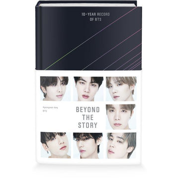 BTS-Hardcover-Buch: Beyond the Story: 10-Jahres-Rekord von BTS [TOP CORNER DAMAGE]