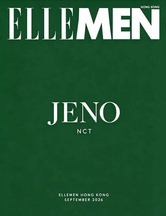 NCT Jeno - Elle Men Hong Kong Magazine 2026 September Issue Cover A