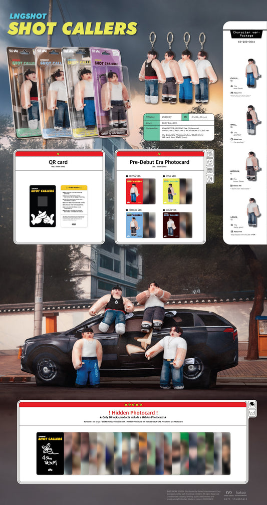 LNGSHOT - EP:  Shot Callers (Random Character Version)