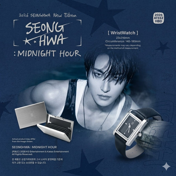 ATEEZ 2026 HBD Seonghwa MD - Midnight Hour – Kpop Omo