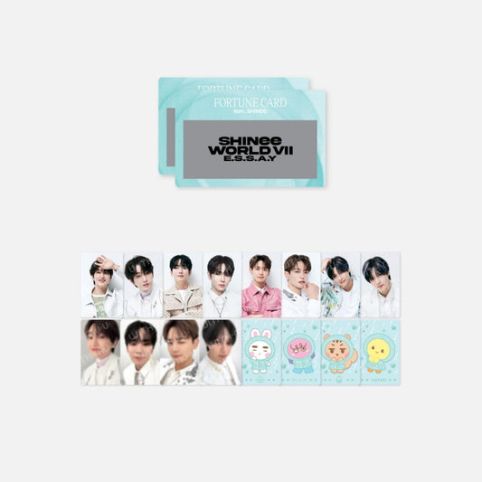 SHINEE - [E.S.S.A.Y] WORLD VII Official MD Fortune Scratch Set (Random)