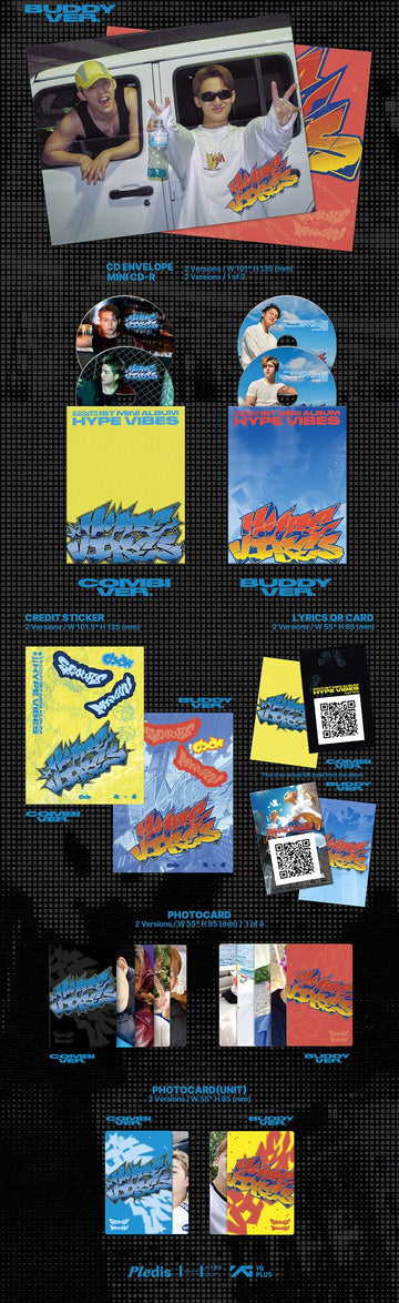 SEVENTEEN S.COUPS X MINGYU 1st Mini Album - Hype Vibes (Weverse