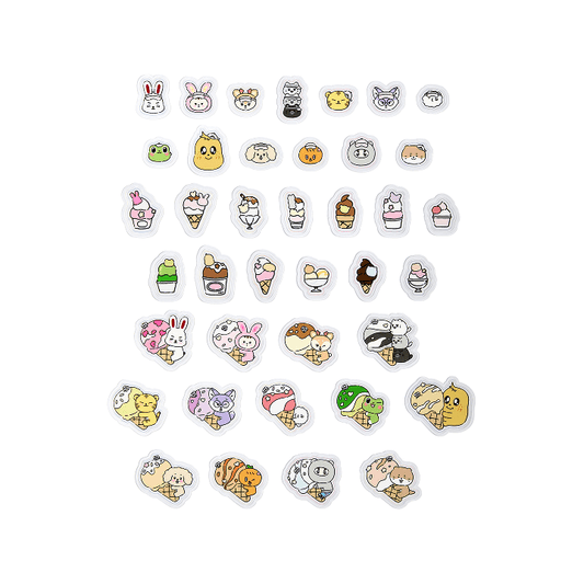 Seventeen - Ice Cream with Miniteen MD Sticker Set