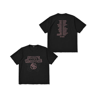 BTS - arirang world tour official md s/s Tour t-shirt (Black) (JP