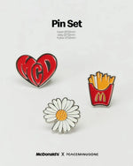 G-Dragon GD - McDonald's x PeaceMinus One Pin Set