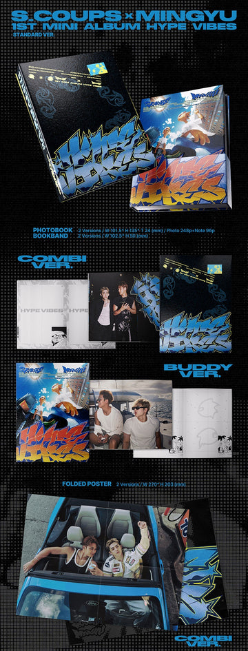 SEVENTEEN S.COUPS X MINGYU 1st Mini Album - Hype Vibes (Weverse